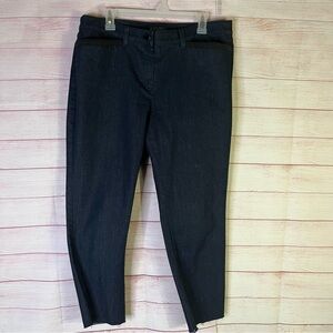 Brook Brothers Dark Wash with‎ Raw Hem Jeans Size 12